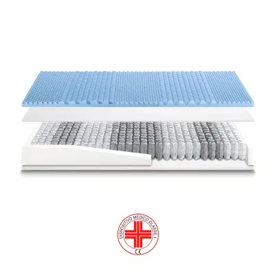 Materasso matrimoniale easy 800 memory Ideariposo molle insacchettate  a prezzo scontato