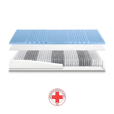 Materasso 160x200 easy 1500 cachemire molle insacchettate  Ideariposo