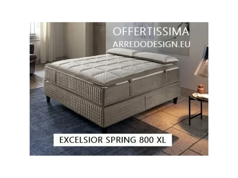 Materasso matrimoniale Doimo armonie del sonno Excelsior spring in offerta 