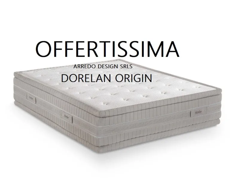 Materasso matrimoniale Dorelan Origin * a prezzi outlet 