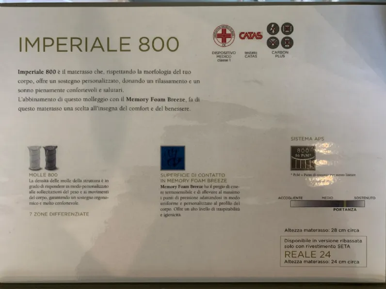 Materasso di Ideariposo a PREZZI OUTLET