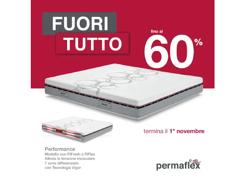 Materasso Permaflex Offerta fuoritutto permaflex a prezzi convenienti 