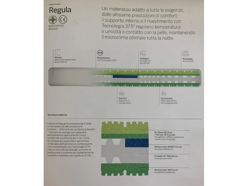 Materasso Zigflex Regula sweet con forte sconto 