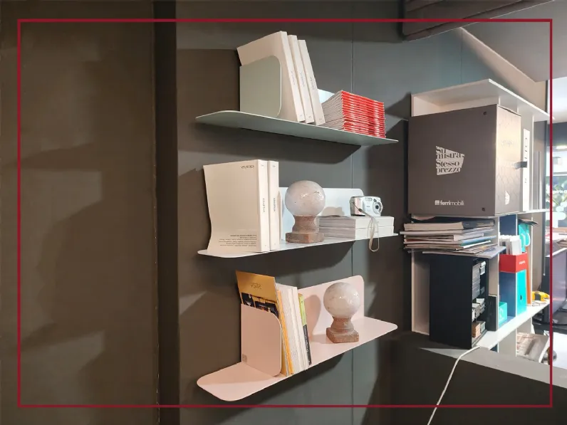 Mensola Bibli cb-5201 Connubia in stile moderna in Offerta Outlet 