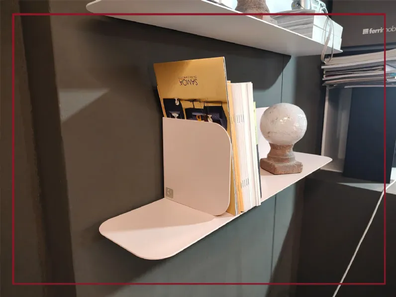 Mensola Bibli cb-5201 Connubia in stile moderna in Offerta Outlet 