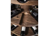 Mensola modello Wineround in stile design di Riva 1920 con forte sconto