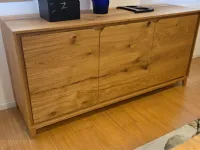Mobile ingresso Senza maniglia modello moderno Credenza 3 ante kali rovere naturale  di Domus artis in offerta