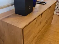 Mobile ingresso Senza maniglia modello moderno Credenza 3 ante kali rovere naturale  di Domus artis in offerta