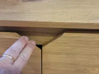 Mobile ingresso Senza maniglia modello moderno Credenza 3 ante kali rovere naturale  di Domus artis in offerta