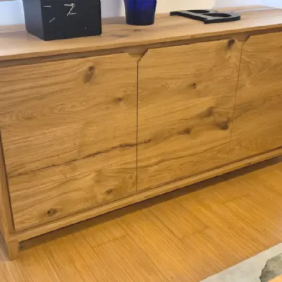 Mobile ingresso Senza maniglia modello moderno Credenza 3 ante kali rovere naturale  di Domus artis in offerta