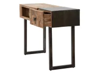 Mobile ingresso design A terra Consolle modello legno industrial mumbai india in offerta  di Outlet etnico scontato