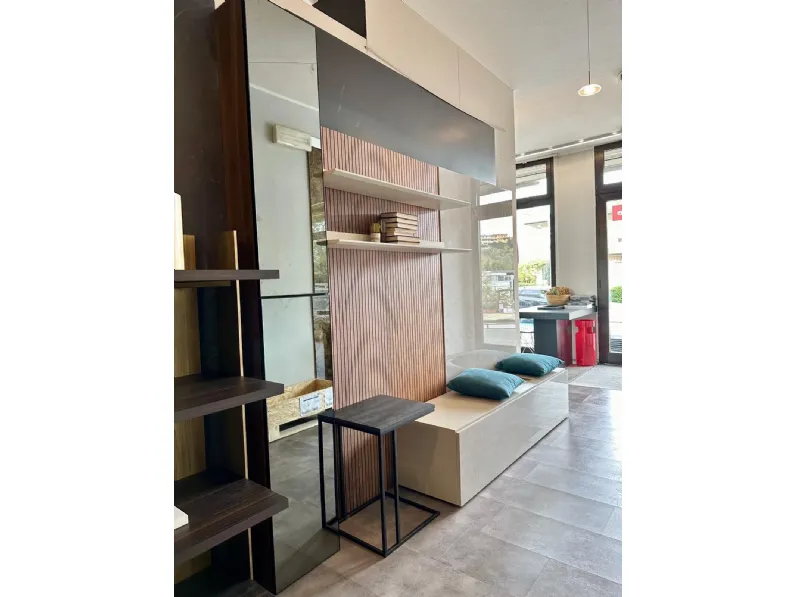 Ingresso moderno modello Horizon wall di Mobilgam a PREZZI OUTLET