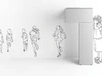 Mobile ingresso moderno A terra Formosa inchinata  di Minotti italia scontato  approfittane ora!