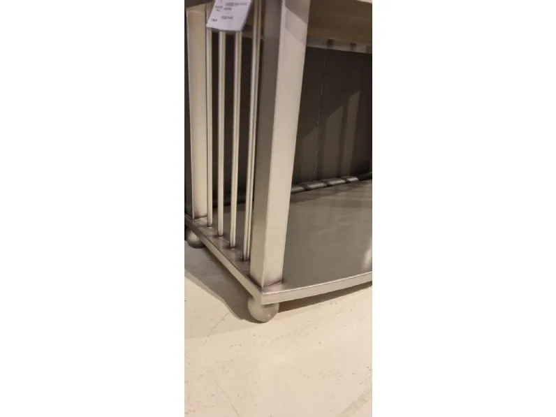 Mobile ingresso Etagere grigio Artigianale in stile classico a prezzo ribassato