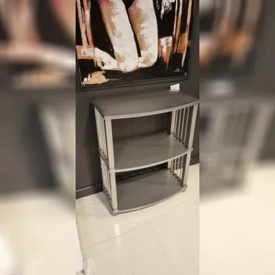 Mobile ingresso Etagere grigio Artigianale in stile classico a prezzo ribassato