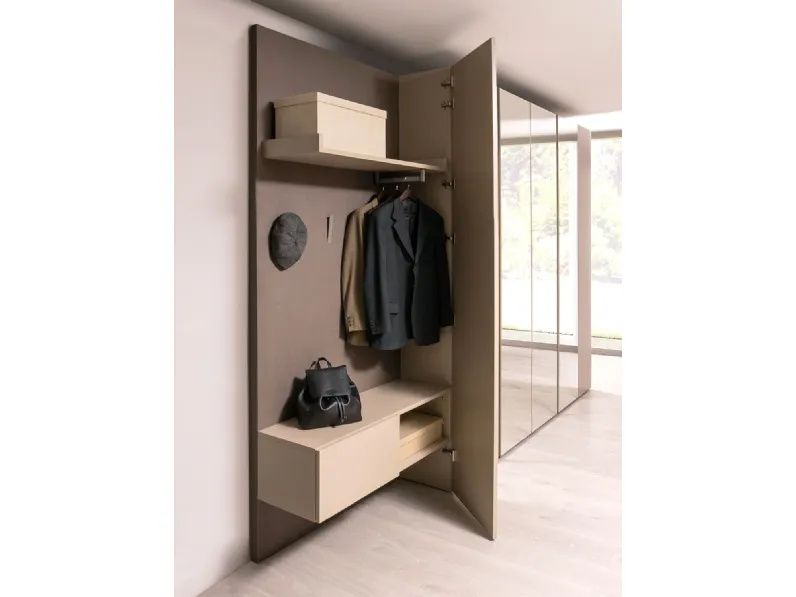 Mobile per un ingresso moderno modello Wide 01 outlet di Diotti.com a prezzo Outlet