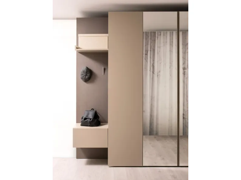 Mobile per un ingresso moderno modello Wide 01 outlet di Diotti.com a prezzo Outlet