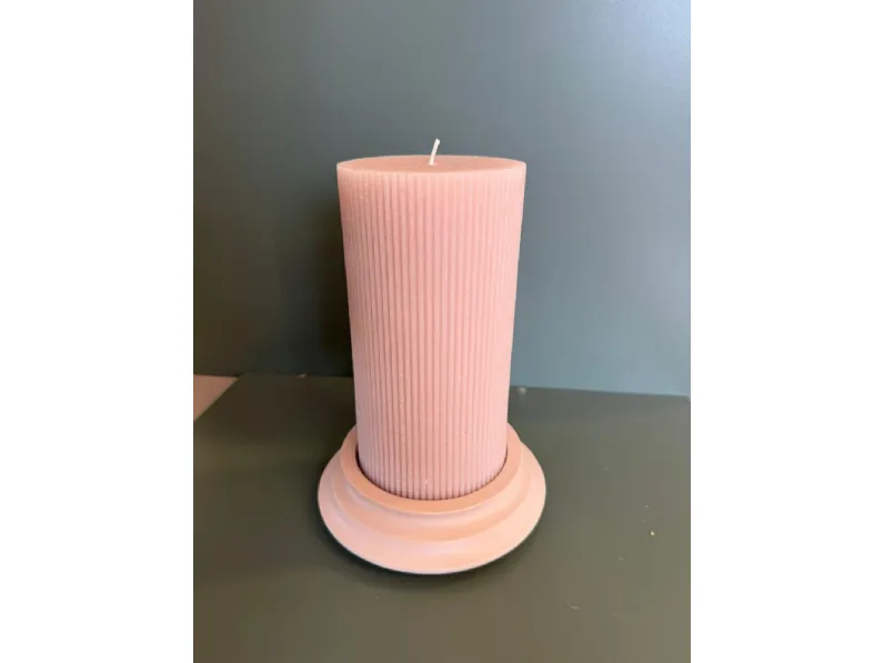 Oggettistica design Candela dorica con piatto alta di Artigianale a prezzo ribassato