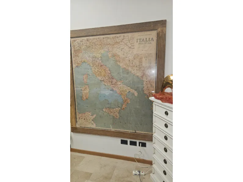 Oggettistica Quadro cartina italia di Nature design scontata - 40%
