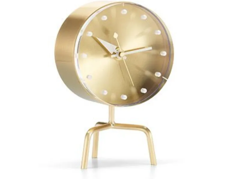 Vitra tripod clock Collezione esclusiva in stile design a prezzo scontato