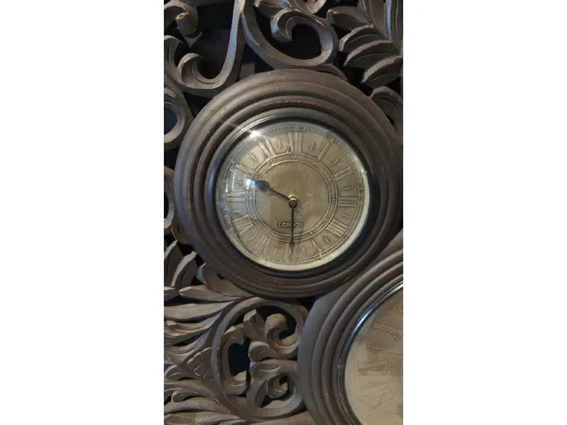 Oggettistica classica modello Orologio parete db di Dialma brown in Offerta Outlet