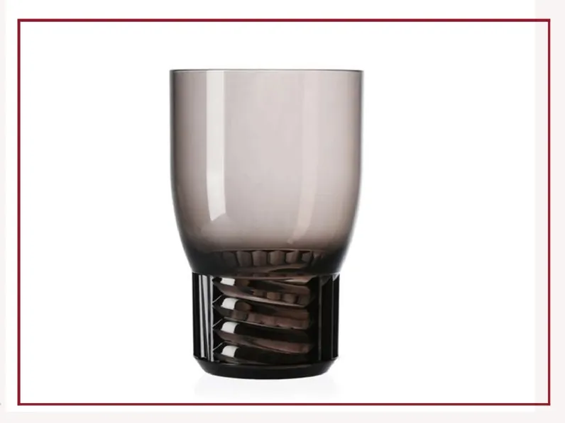 Oggettistica Trama set bicchieri acqua di Kartell scontata - 21%