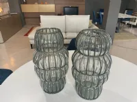 Oggettistica Abitare interior Vaso in vetro in OFFERTA OUTLET