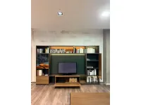 Parete attrezzata 505 up system Molteni & c in stile moderna a prezzo ribassato