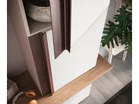 Parete attrezzata Abaco day composizione 15 di Gierre mobili scontata del 38%