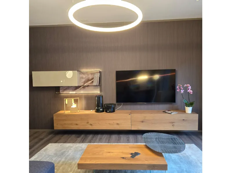 Parete attrezzata Composizione 36e8 Lago in stile design a prezzo scontato