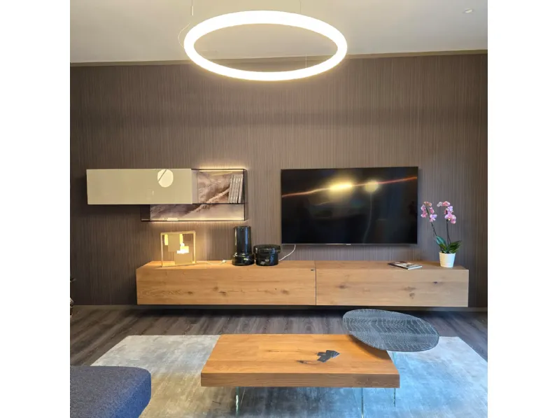 Parete attrezzata Composizione 36e8 Lago in stile design a prezzo scontato