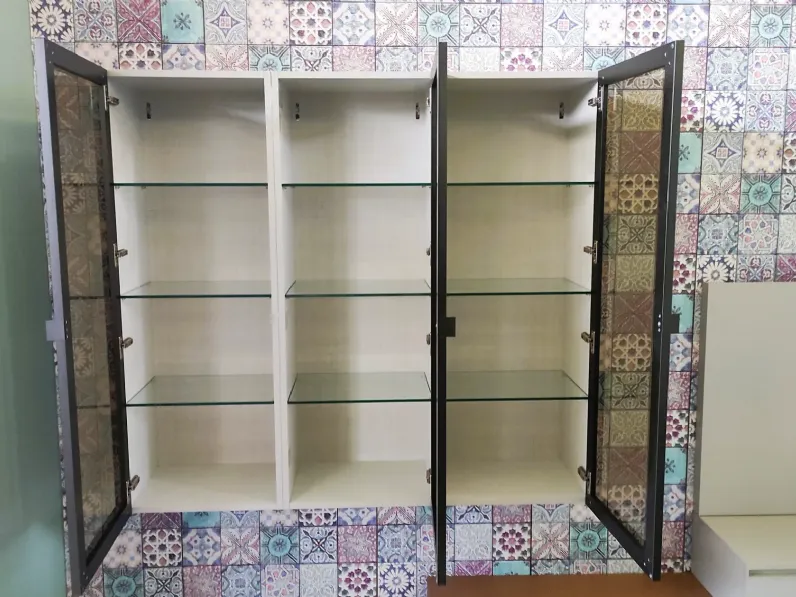 Parete attrezzata Ego Santalucia in stile moderna a prezzo ribassato
