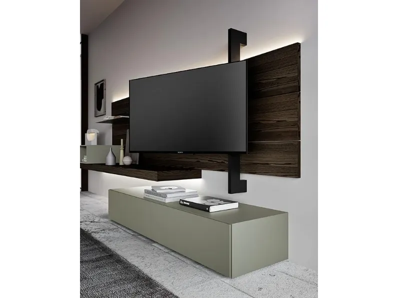 Parete attrezzata Horizon 16 di Mobilgam scontata del 30%