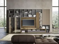 Parete attrezzata Horizon 22 del marchio Mobilgam con uno sconto esclusivo