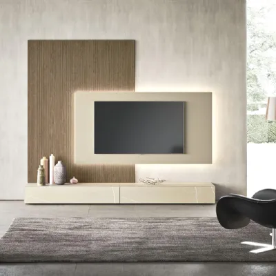 Mobile soggiorno modello Horizon05 di Mobilgam scontato -30%