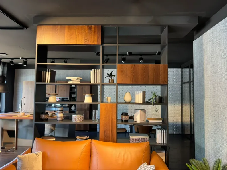 Parete attrezzata Interparete oltre bridge Lube cucine in stile design a prezzo ribassato