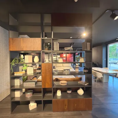Parete attrezzata Interparete oltre bridge Lube cucine in stile design a prezzo ribassato