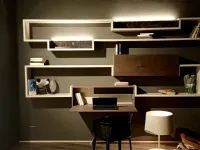 Parete attrezzata Lago office Lago in stile design a prezzo scontato