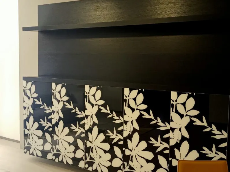 Parete attrezzata Parete Modulnova in stile design a prezzo scontato