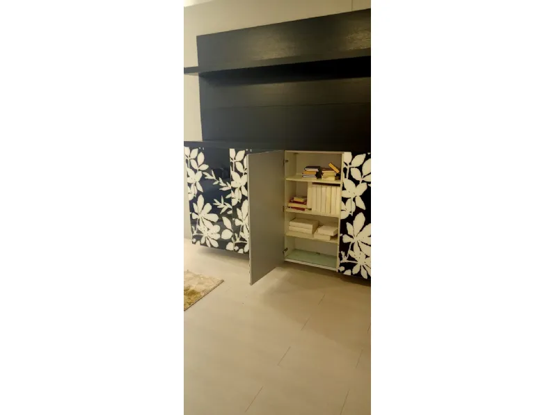 Parete attrezzata Parete Modulnova in stile design a prezzo scontato