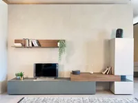 Parete attrezzata Parete tv di Tomasella in OFFERTA OUTLET