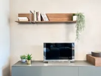 Parete attrezzata Parete tv di Tomasella in OFFERTA OUTLET