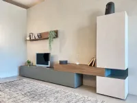 Parete attrezzata Parete tv di Tomasella in OFFERTA OUTLET