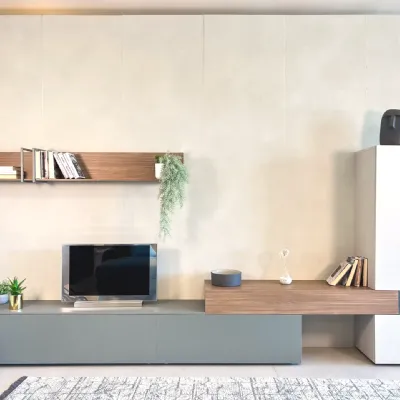 Parete attrezzata Parete tv di Tomasella in OFFERTA OUTLET