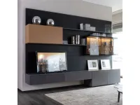 Mobile soggiorno modello Plan 28 outlet di Diotti.com scontato -57%