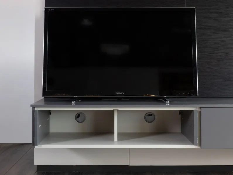 Mobile soggiorno modello Plan 28 outlet di Diotti.com scontato -57%