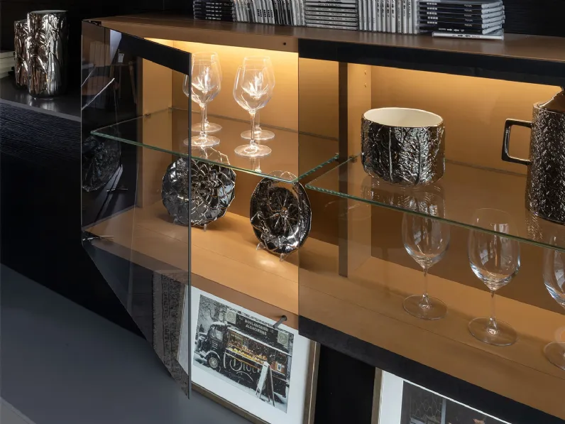 Mobile soggiorno modello Plan 28 outlet di Diotti.com scontato -57%