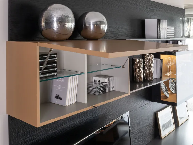 Mobile soggiorno modello Plan 28 outlet di Diotti.com scontato -57%