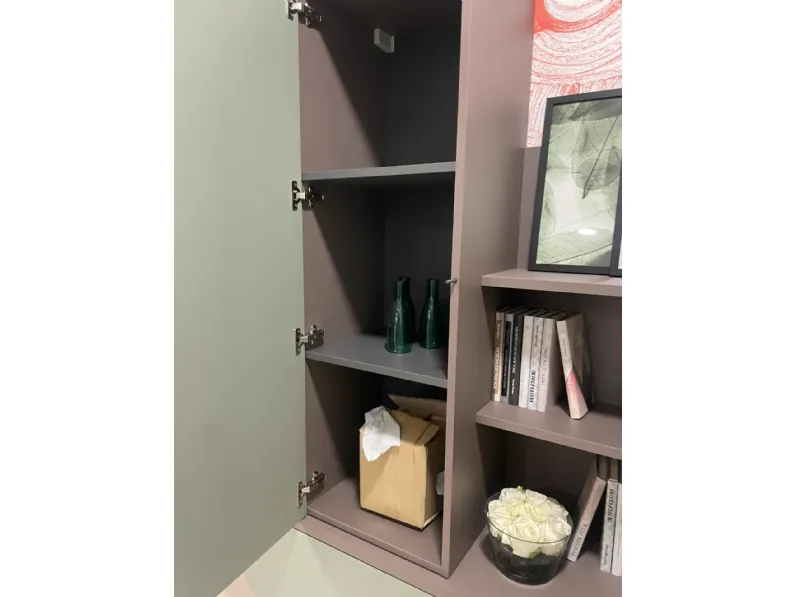 Parete attrezzata Velvet onda b4 di Artigianmobili in OFFERTA OUTLET