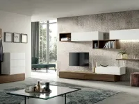 Parete attrezzata 308 di Albamobili in OFFERTA OUTLET